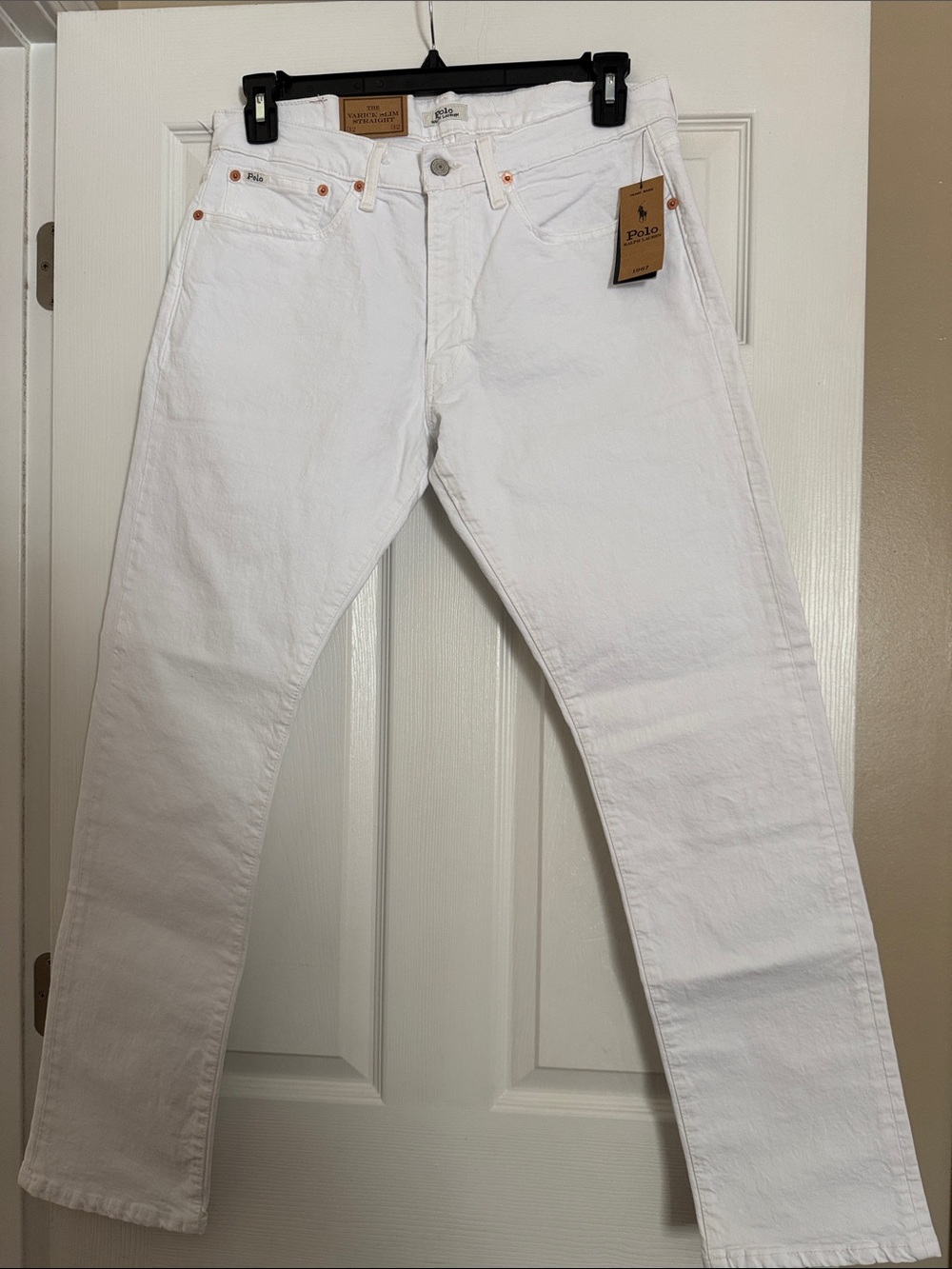 Polo by Ralph Lauren Slim Straight White Men’s Jeans